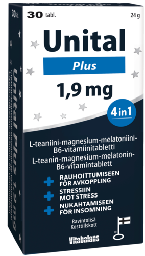 Unital Plus 1,9 mg 30 tabl